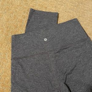 Lululemon Charcoal Cropped Leggings